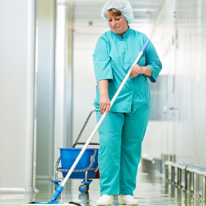 Disinfection in Hospitals - virus, disease, infection, contagion outbreak prevention